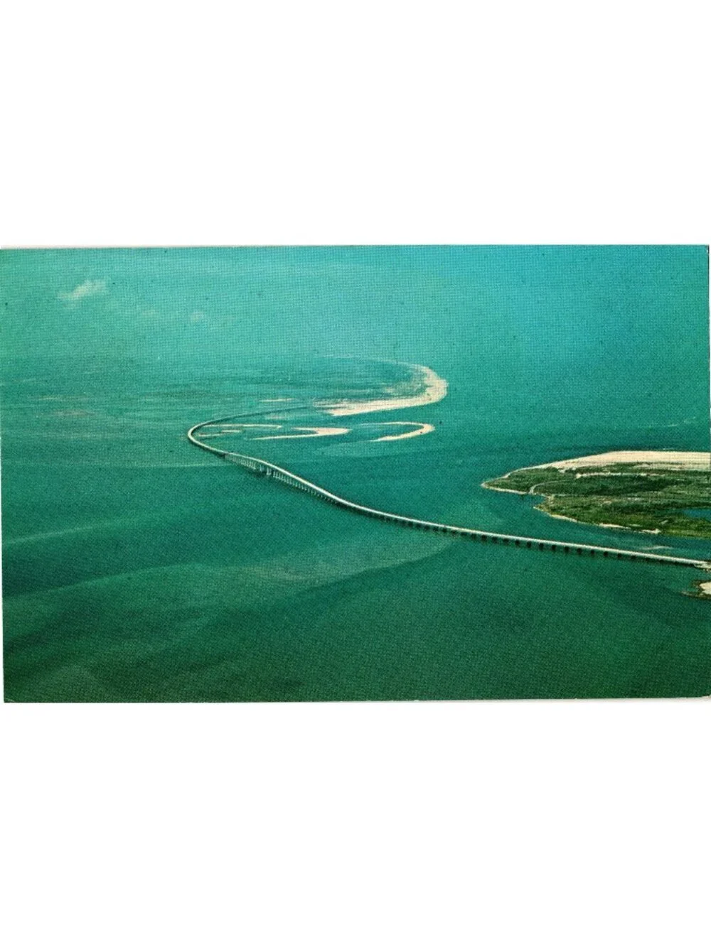 Herbert C. Bonner Bridge North Carolina Vintage Post Card Real Photo Unused